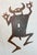 Large Antique Hand Cut Steel Metal Monster Silhouette Wall Switch Cover Kids For Sale - Image 11 of 11