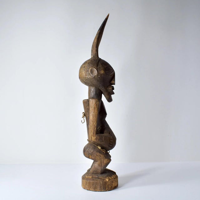 Wood Early 20th Century Songye Nkishi Power Figure For Sale - Image 7 of 15