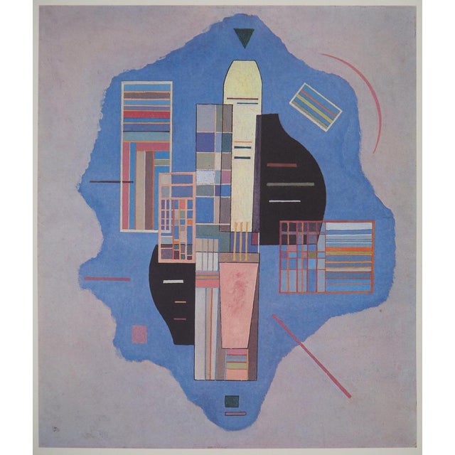 Wassily Kandinsky (1866-1944) Abstract Guitar Color heliogravure Monogrammed in the plate On Lana wove paper, 38 x 56 cm...