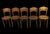 Art Deco Antique John Weiss Mfg. Co. Thonet Bentwood Parlor Chairs Set of 5 For Sale - Image 3 of 11
