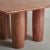 ‘Il Colonnato’ Dining Table in Red Persian Travertine by Mario Bellini for Cassina, Italy 1970s For Sale - Image 10 of 13