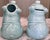 Farmhouse Mid-Century Celadon Ceramic Glazed Pig Figures - A Pair For Sale - Image 3 of 12