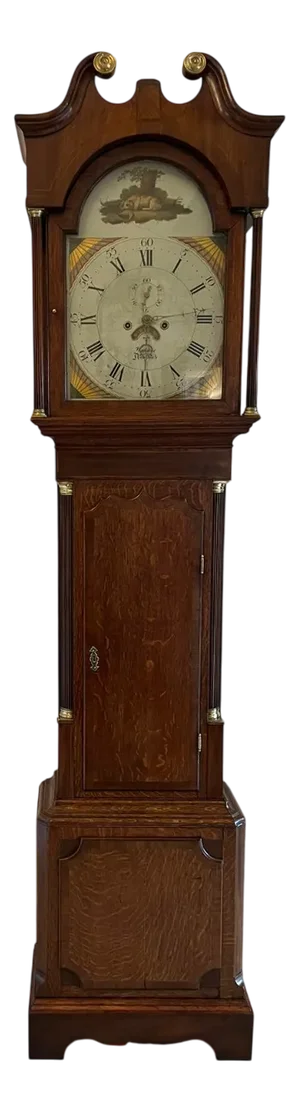 Antique George III Oak Longcase Clock by Walker of Nantwich, 1800