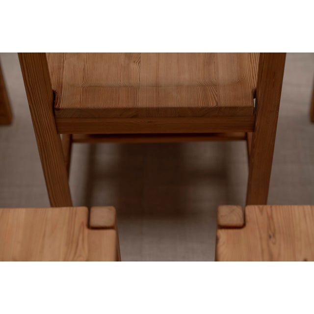 Beige Minimalist Dining Chairs from Ilmari Tapiovaara, 1960s, Set of 6 For Sale - Image 8 of 14