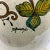 1990s Hand-Painted Large Italian Ceramic Vase: Grape and Lemon Design For Sale - Image 9 of 12
