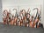Design Plus Gallery presents a Pair of 1973 Graphilia Printed Canvas Panels Designed by Victor Langer. This two-panel...