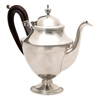 Coffee Maker in Silver For Sale