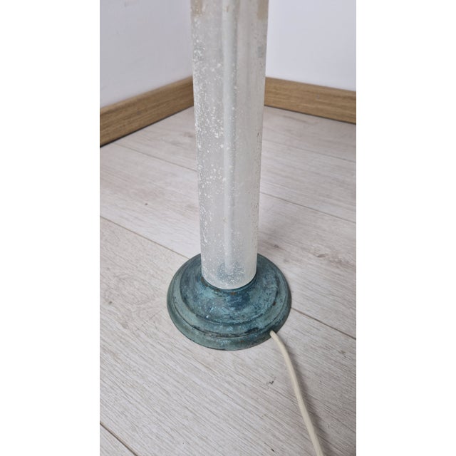 Table Lamp Model in Glass and Bronze by Elin Raaberg Nielsen for Seguso Vetri Darte, 1980s For Sale - Image 9 of 18