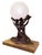 Art Deco Table Lamp with Female Figure, 1930 For Sale - Image 4 of 10
