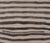 Ivory Vintage Turkish Kilim Runner Brown Stripe Ivory Neutral Wool Flatweave For Sale - Image 8 of 12