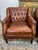 Traditional Adoorne Chesterfield Leather Chairs For Sale - Image 3 of 6