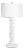 Regina Andrew Fishbone Buffet Lamp, White Wash For Sale