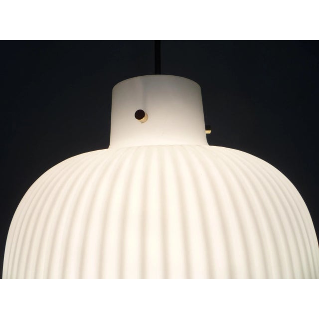 Mid-Century Opal Glass Lamp from Limburg, 1960s For Sale - Image 9 of 11