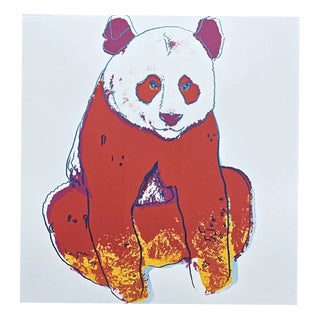 After Andy Warhol, Giant Panda Red, 1980s, Print For Sale