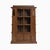 Mission Mission 1 Door Bookcase With Side Shelves - Walnut Stain For Sale - Image 3 of 9