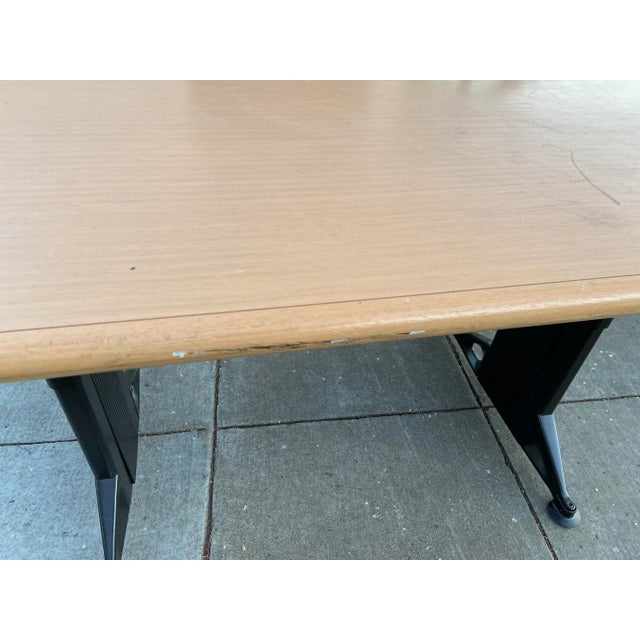 Wood 1990s Herman Miller Writing Desk For Sale - Image 7 of 12