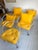 Mid-Century Modern Vintage 1970s Postmodern Charles Hollis Jones Style Lucite Set of Rolling Chairs For Sale - Image 3 of 12