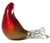Glass Murano Vintage Ruby Red Copper Aventurine Gold Flecks Italian Art Glass Bird Figurine Sculpture For Sale - Image 7 of 8