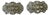 Antique 1920’s Art Deco Clips, Pair For Sale