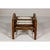 Anglo Style Bone Inlaid Armchair with Folding Back and Loop Arms For Sale - Image 10 of 12