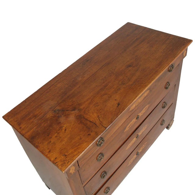 17th Century Italian Inlaid Walnut Dresser For Sale - Image 3 of 13