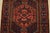 2000 - 2009 Hamedan Rug 3’3” X 5’4” Red Wool Vintage Tribal Hand-Knotted Carpet For Sale - Image 5 of 12