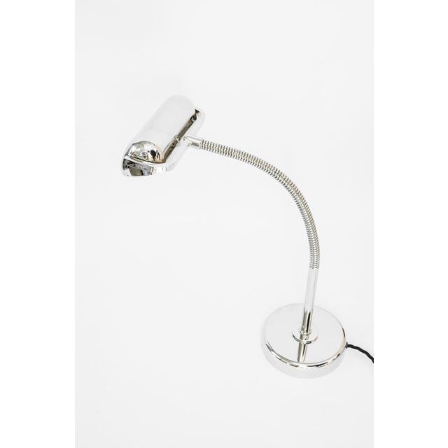 Art Deco Flexible Nickel Plated Table Lamp, 1920s For Sale - Image 6 of 15