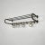 Italian Art Deco Metal Wall Coat Rack, 1930s For Sale - Image 13 of 13