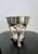 1980s Elegance Glass Coffee Carafe With Warming Stand, Ep Brass Silver Plated Tea Pot For Sale - Image 6 of 12