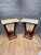 Italian Mirrored and Lacquered Goatskin Console Tables, 1950, Set of 2 For Sale - Image 4 of 17
