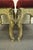 Vintage French Country Louis XV Style Console Hall Table and Pair Stools Benches For Sale - Image 9 of 12