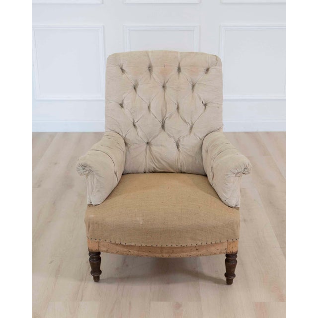An elegant 19th cent French Napoleon III chair featuring graceful lines and beautifully balanced proportions...