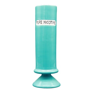 Mid Century Modern Pure Nicotine Vase by Alvino Bagni for Raymor Bitossi Pop Art For Sale