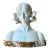 Late 20th Century Heavy Marble Sculpture of a Young Girl Bust 12"x12" - 33 Pound For Sale