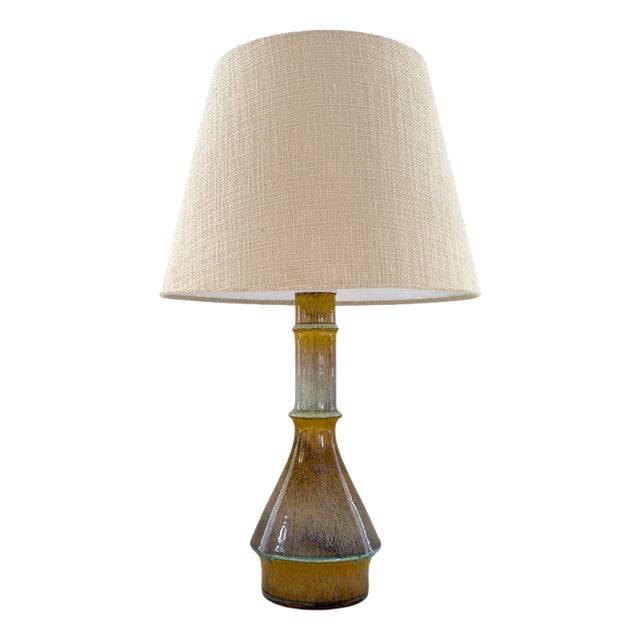 Mid-Century Modern Table Lamp by Carl Harry Stålhane for Rörstrand, 1950s For Sale