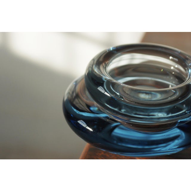 Glass Glass Bowls by Per Lütken for Holmegaard, 1950s Set of 2 For Sale - Image 7 of 9