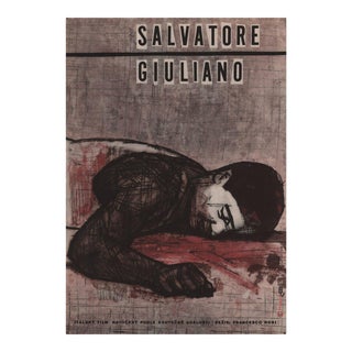 Salvatore Giuliano 1963 Czech A3 Film Poster For Sale