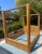 Boho showstopper! This vintage canopy bed is a real statement piece, it has such a cool “70s-chic” vibe presence. It...