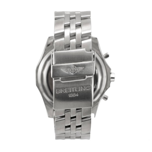 Breitling Bentley Motors 49mm A25362 Chronograph Black Stainless Steel Watch For Sale In Houston - Image 6 of 11