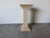1980s Vintage Pencil Reed Rattan Pedestal Plant Stand – Coastal Organic Style For Sale - Image 9 of 11