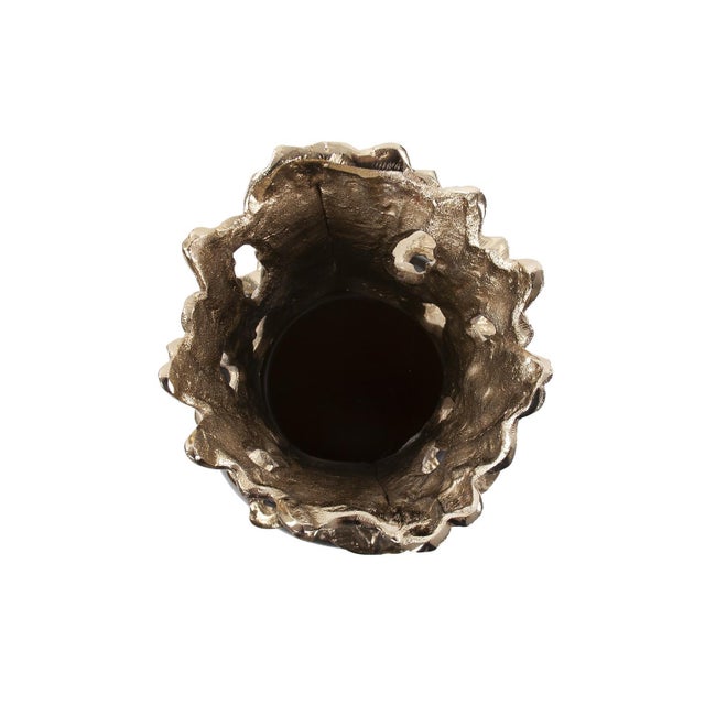 Contemporary Black Zetian Vase- Short For Sale - Image 3 of 8