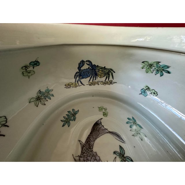 Large Chinese Porcelain Foot Bath, Jardiniere Chairish