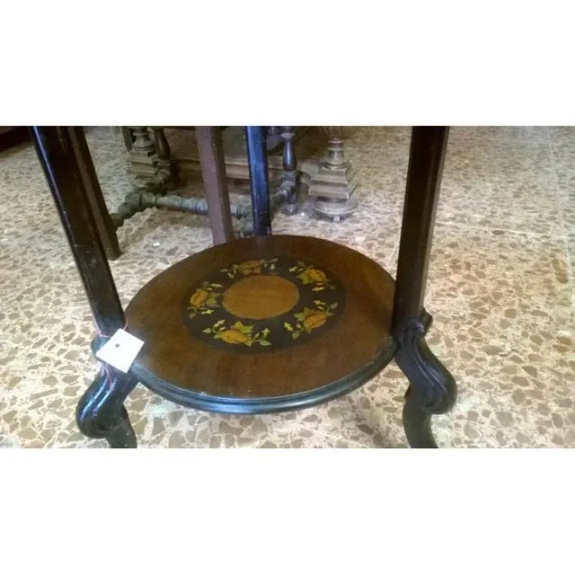 Sorrentino Inlaid Coffee Table, 1800s For Sale - Image 4 of 13