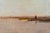 Large Dutch Hague School Windmill Landscape Oil Painting with Polder Lake & Sailboat by Victor Bauffe, Circa 1900, Framed For Sale - Image 7 of 18