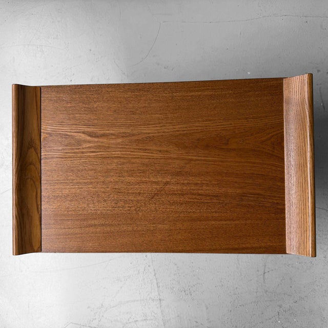 Vintage Japanese Display Table with Drawer, 1960s For Sale - Image 11 of 12