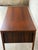 Brown Elegant Rosewood Executive Writing Desk With Single Drawer Danish Mid-Century Modern 1960s For Sale - Image 8 of 11