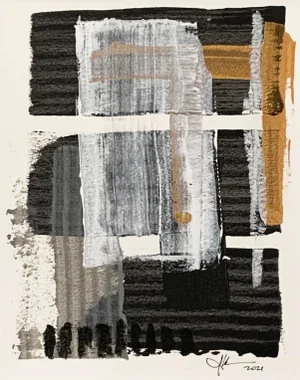 "Untitled 53" Contemporary Abstract Acrylic Painting by J. Kent Martin
