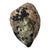 Stunning Scagliola Faux Tortoise Shell wall sculpture in a beautiful artisanal made calico style Patagonia Quartz. Wired...