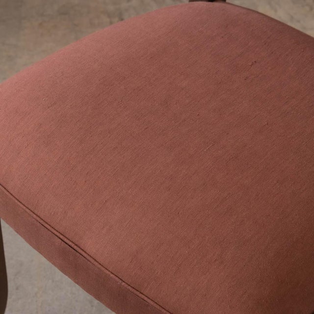 1920s French Scalloped Walnut Chair For Sale - Image 9 of 18