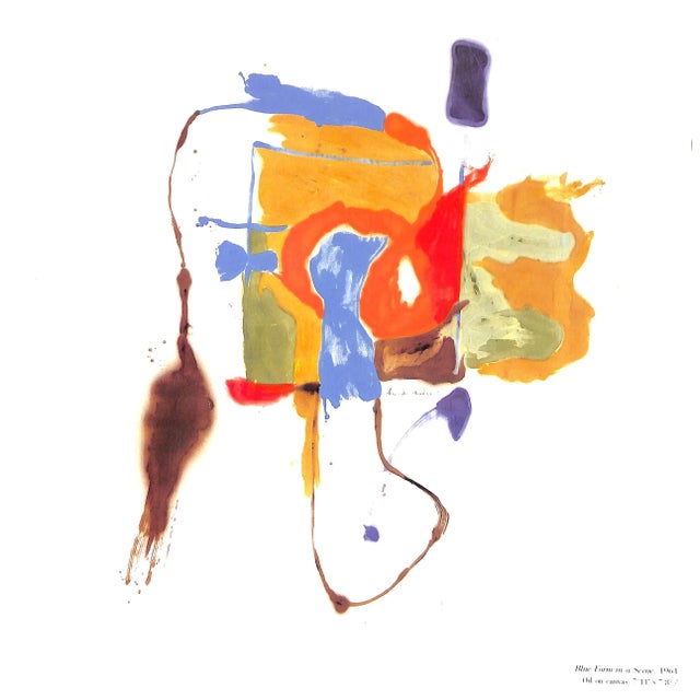 Traditional "Frankenthaler" 1989 Elderfield, John For Sale - Image 3 of 9